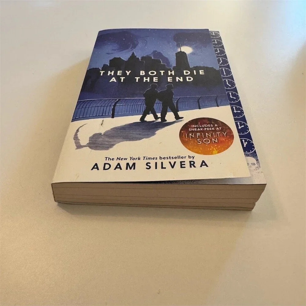 They Both Die at the End Paperback YA Novel by Adam Silvera HarperTeen